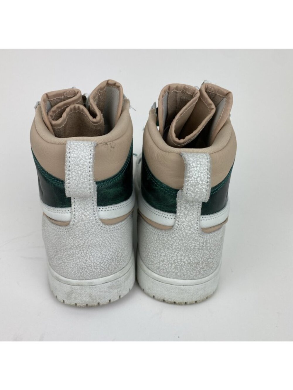 Nike Air Jordan 1 Retro High Zip Mystic Green Womens 8.5 AQ3742-003 - Picture 5 of 10